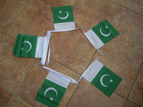 6m 20 Flag Pakistan Bunting