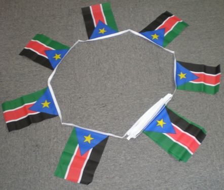 6m 20 Flag Southern Sudan Bunting
