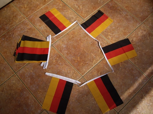 6m 20 Flag Germany Bunting