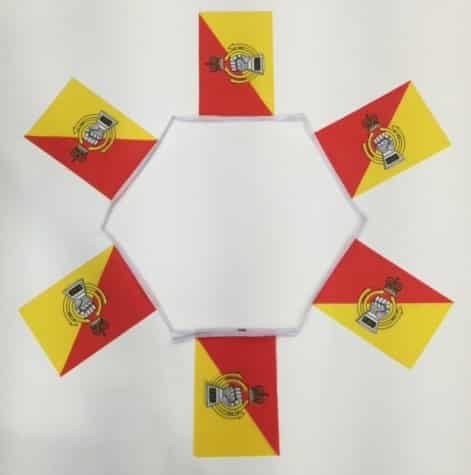 Royal Armoured Corps Bunting - 6 metres